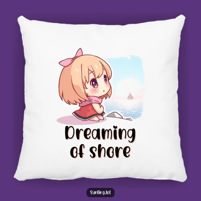 Soft Hopeful Shore Pillow: Cozy Comfort for Your Dreams