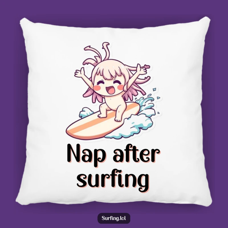 Funny Wipeout Kawaii Pillow: Cozy Comfort with a Hilarious Fall