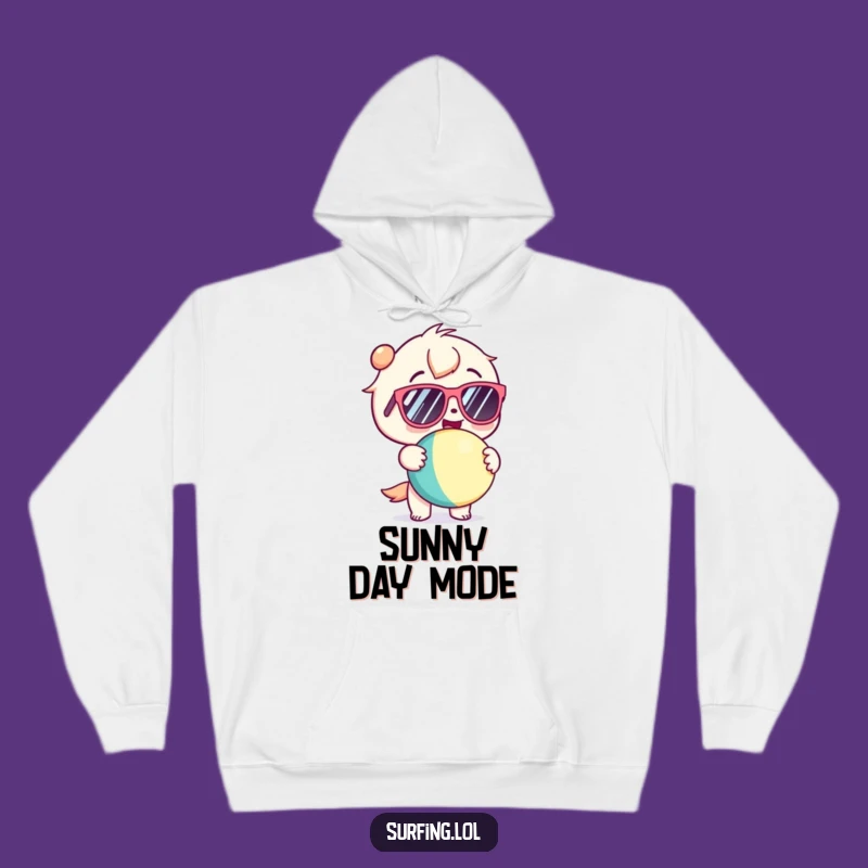 Funny Kawaii Summer Hoodie - Glee Beach Ball Cozy Gift