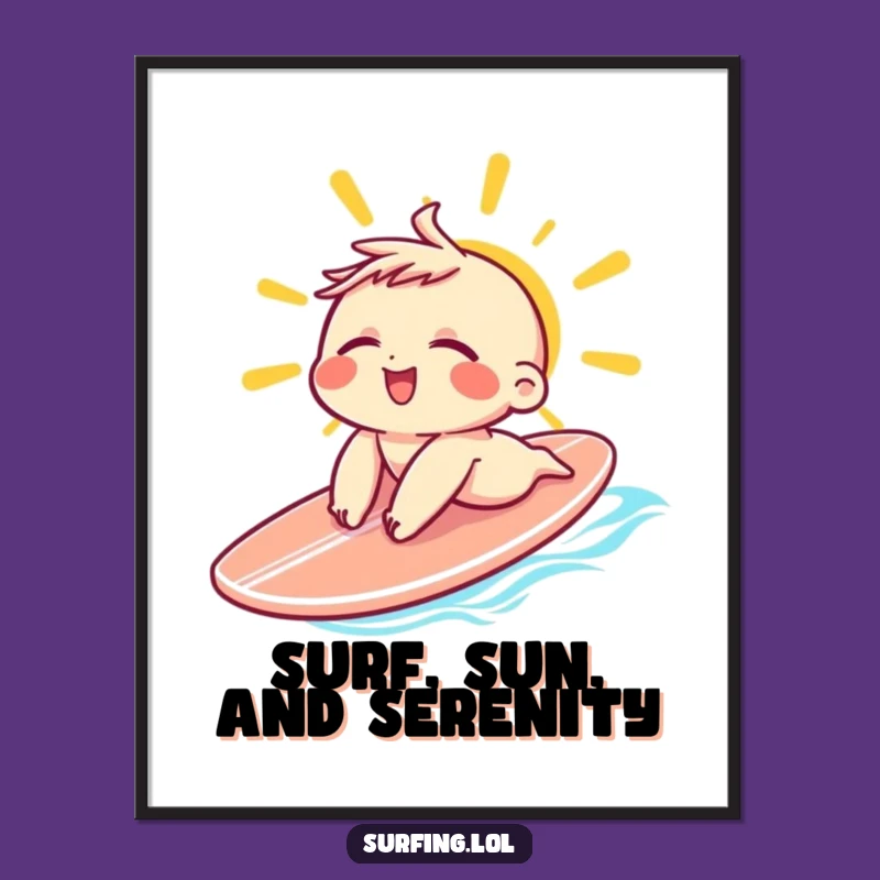 Free Printable Sunbathing Wall Art - Funny Downloadable Poster for Relaxation