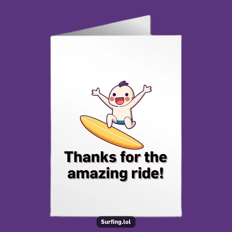 Free Printable Thank You Card: Tiny Leaper Says Thanks, Downloadable Gratitude!