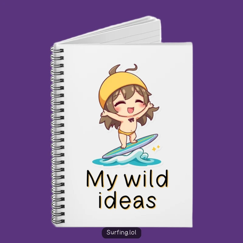 Funny Handstand Character Notebook: Jot Down Ideas with Playful Flair