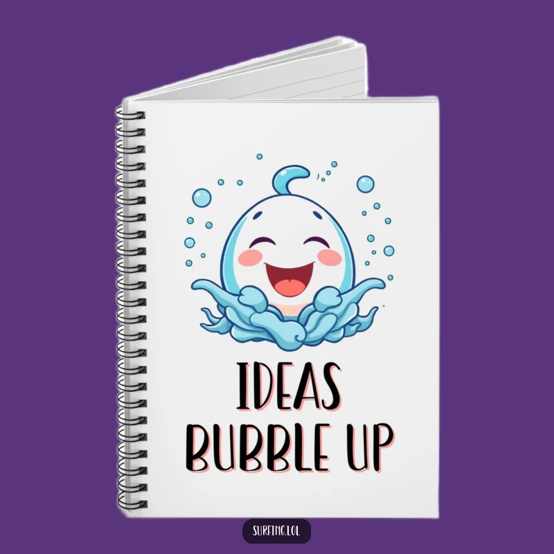Funny Bubbly Icon Notebook: Jot Down Laughs and Fun Ideas
