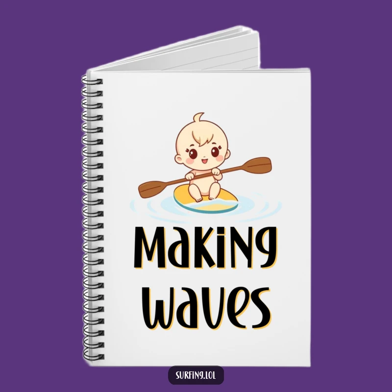 Funny Determined Paddler Notebook: Adventure Log, a Creative Funny Gift
