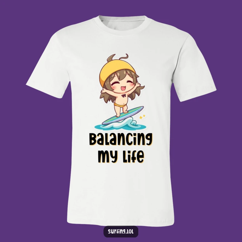 Funny Handstand Character T-Shirt: Show Off Your Playful Balance Gift