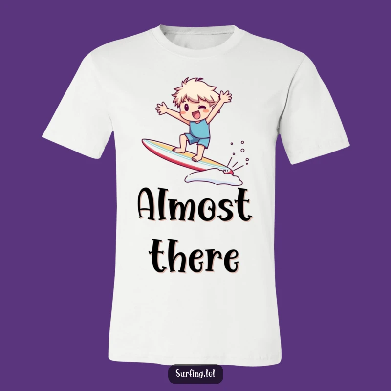 Funny Wobble Surf T-Shirt: Epic Wipeout Humor, Great Funny Gift