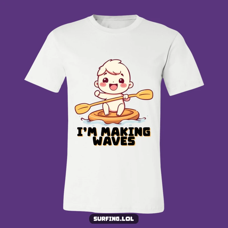 Funny Adorable Paddler T-Shirt: Hilarious Fun Gift for Water Lovers
